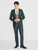 Boys green and brown suit