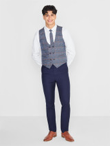Navy and blue wedding suit for boys