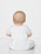 White & Sage christening romper