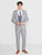 Boys grey and blue suit