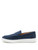 Boys navy slip on loafers - Braden