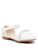 White flower girls shoe