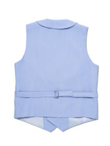 Boys pale blue waistcoat
