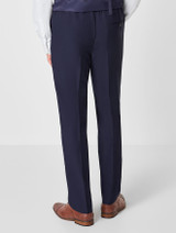 Boys navy suit trousers