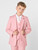 Boys pink prom suit