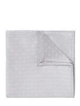 Boys silver trio dot hanky