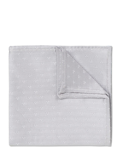 Boys silver trio dot hanky