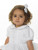 Baby girls white Christening gown - Ellen
