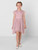 Girls pink sustainable dress