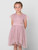 Girls sustainable pink dress