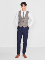 Checked prom suit