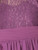 Purple flower girl dress lace