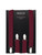 Boys burgundy adjustable braces