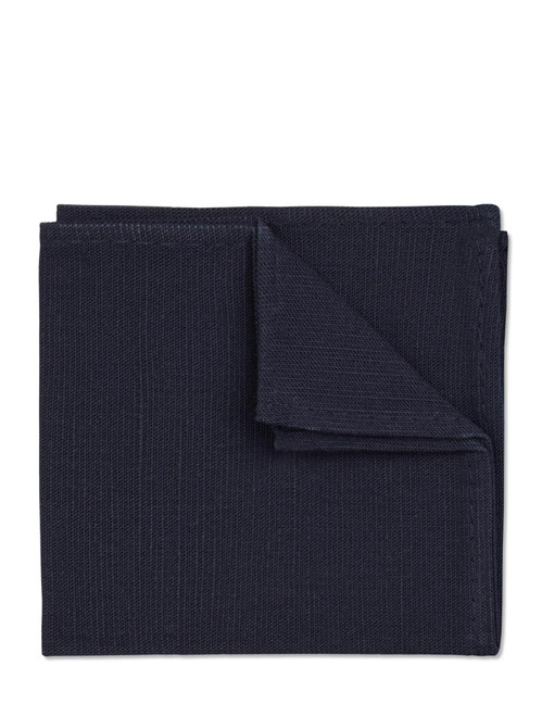 Boys navy pocket square