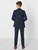 Navy tweed pageboy outfit