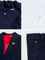England suit features