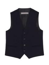 boys navy waistcoat
