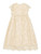 girls ivory christening gown