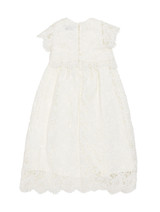 baby girls white gown