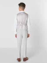 Boys light grey party suit