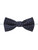 Boys navy trio dot elasticated dickie bow
