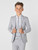 Boys grey check suit