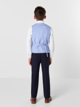 Boys pale blue wedding suit