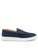 Boys navy slip on loafers - Braden