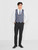 Boys blue checked wedding suit