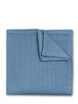 Boys dusky blue pocket square