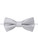 Boys elasticated silver trio dot dickie bow