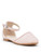 Girls pink pearl party shoe