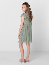 Girls green dress