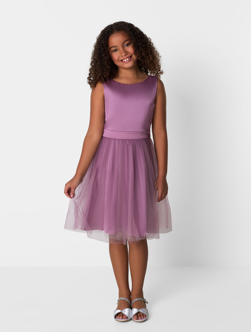 Girls Chi Chi lilac dress