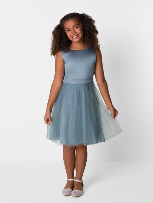 Girls Chi Chi sage dress