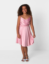 Girls Chi Chi blush pink dress