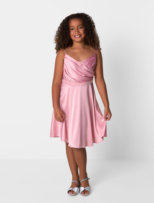 Girls Chi Chi blush pink dress