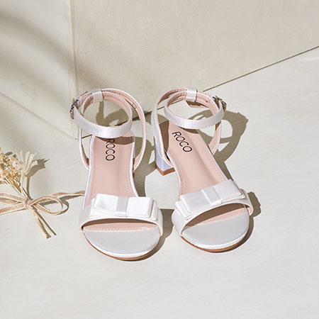 Shop flower girl shoes at Roco