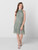 Girls sustainable green dress