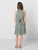 Sustainable green flower girls dress
