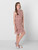 Blush pink sustainable flower girls dress