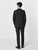 Black double-breasted prom suit