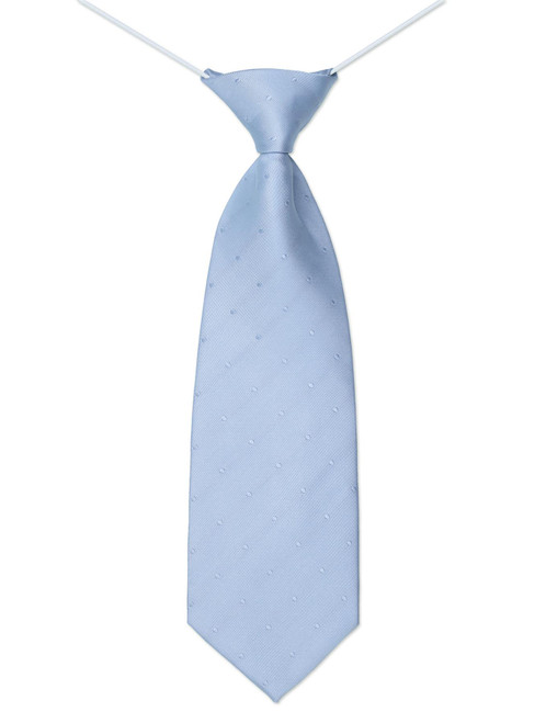 Boys elasticated blue tie