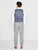 Grey and blue checked page boy suit