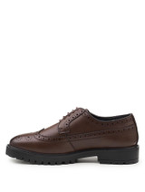 Boys brown chunky brogues - Leyton