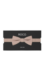 Boys stone beige dickie bow
