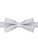 Boys silver trio dot banded bow tie