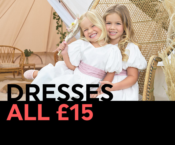 Girls dresses for £15 in the Roco Sale