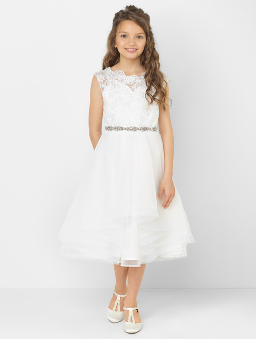girls crystal dress