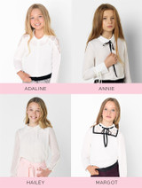 Girls party suit in pink